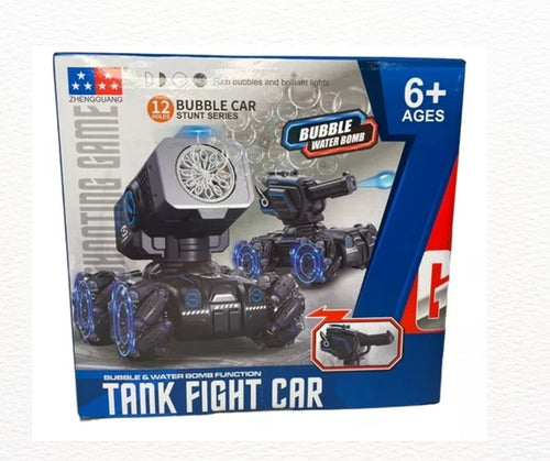 CARRO TANQUE CONTROL REMOTO DISPARO BURB