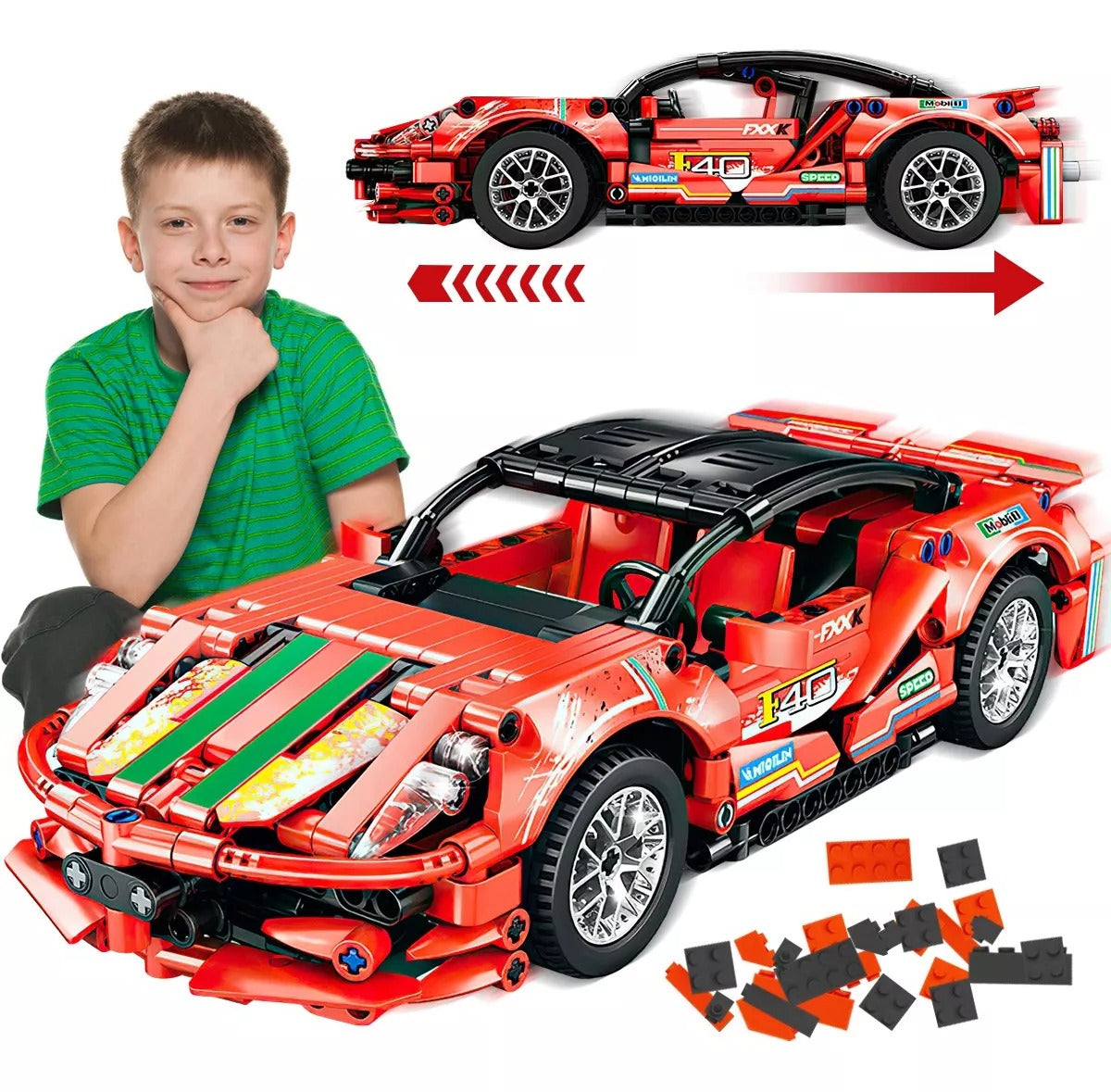 CARRO LEGO A CONTROL REMOTO