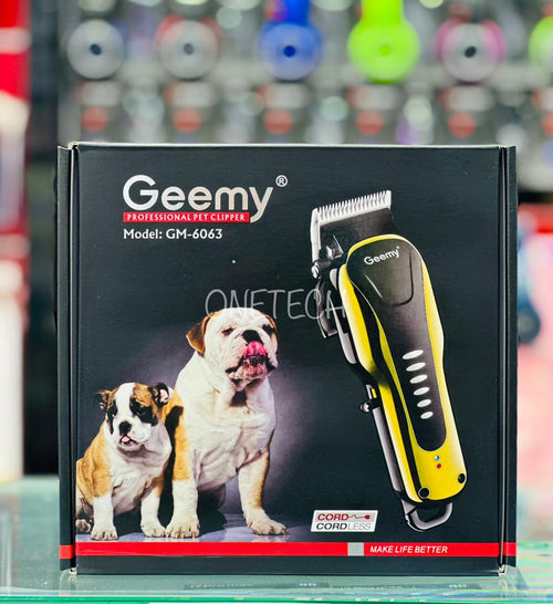 KIT MAQUINA PELUQUERA CANINA GEEMY GM-6