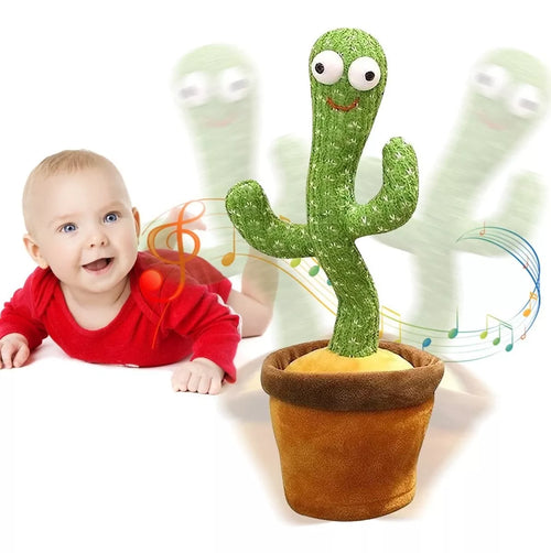 CACTUS DE PELUCHE BAILARÍN JUGUETE